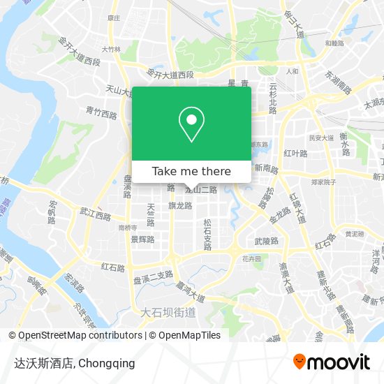 达沃斯酒店 map