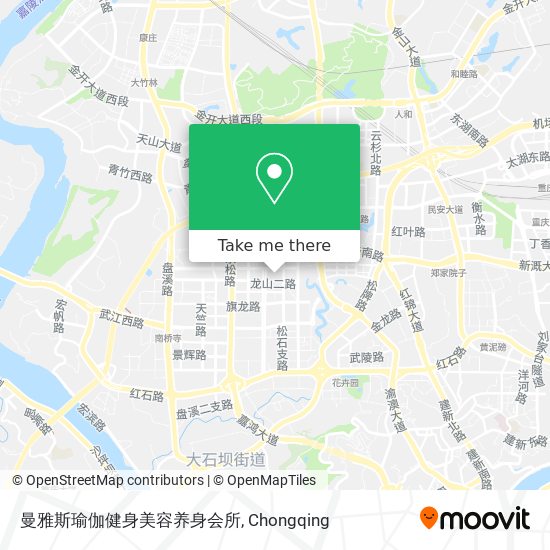 曼雅斯瑜伽健身美容养身会所 map