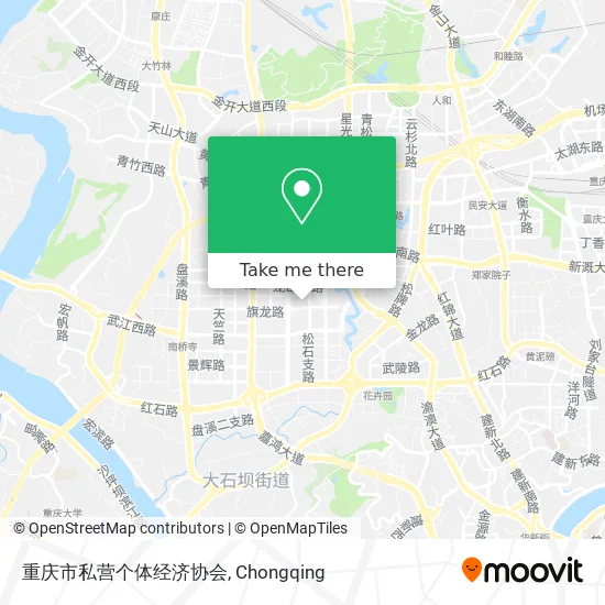 重庆市私营个体经济协会 map