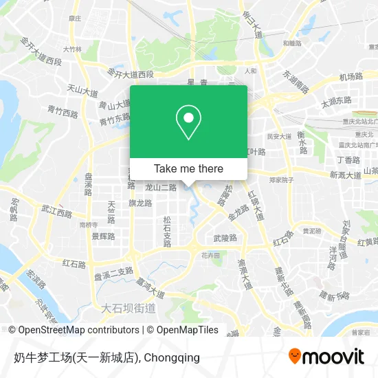 奶牛梦工场(天一新城店) map