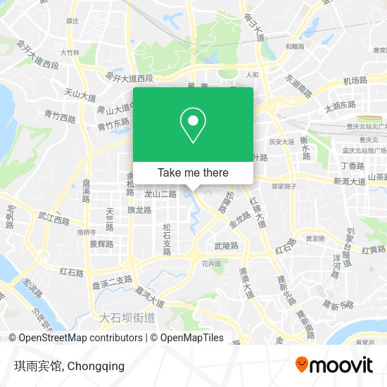 琪雨宾馆 map