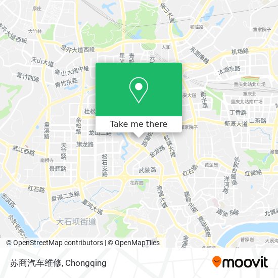 苏商汽车维修 map