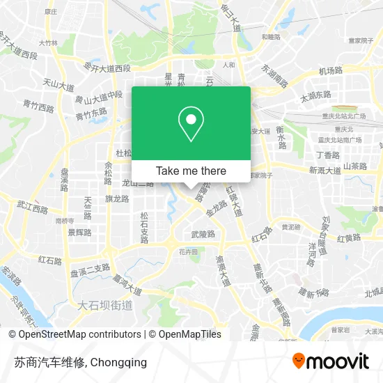 苏商汽车维修 map