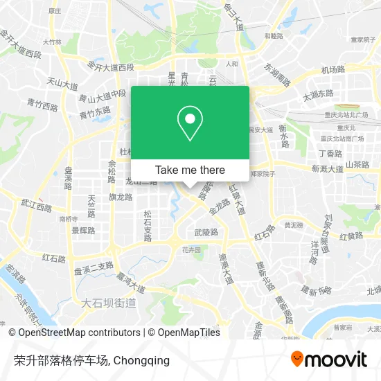 荣升部落格停车场 map