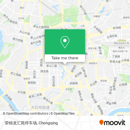 荣锦龙汇苑停车场 map