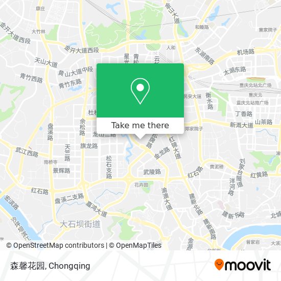 森馨花园 map