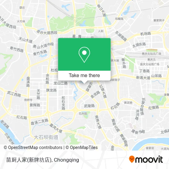 苗厨人家(新牌坊店) map