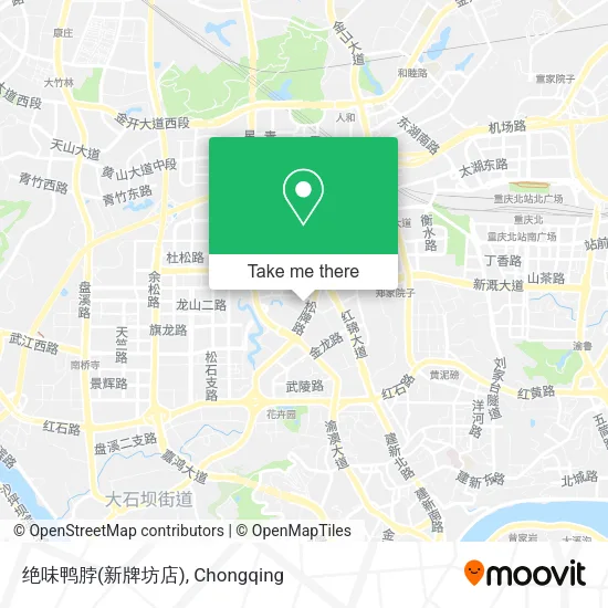 绝味鸭脖(新牌坊店) map