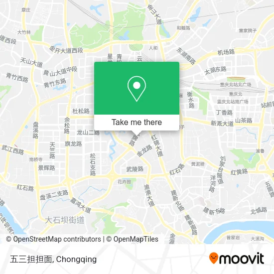 五三担担面 map