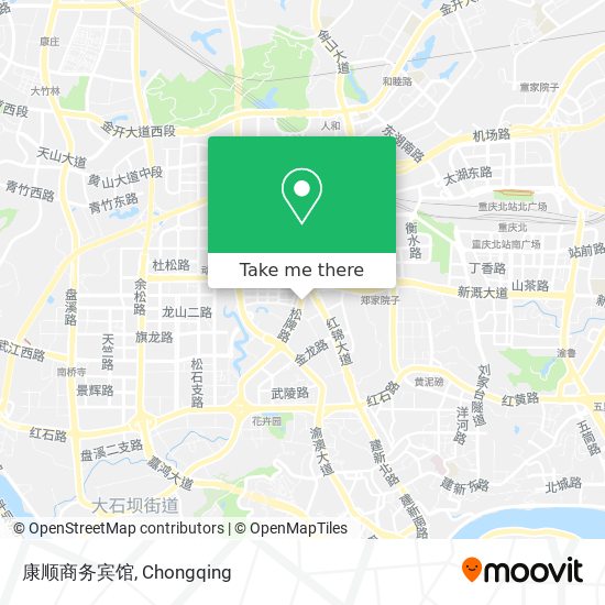 康顺商务宾馆 map