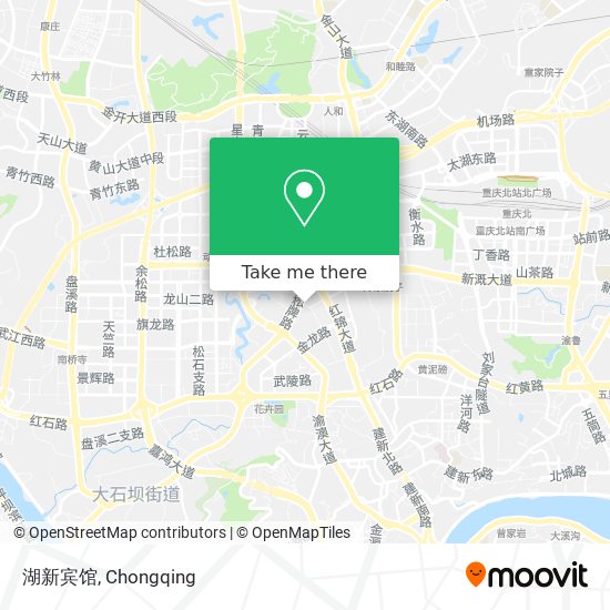 湖新宾馆 map