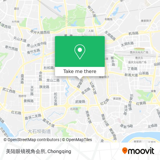 美陆眼镜视角会所 map
