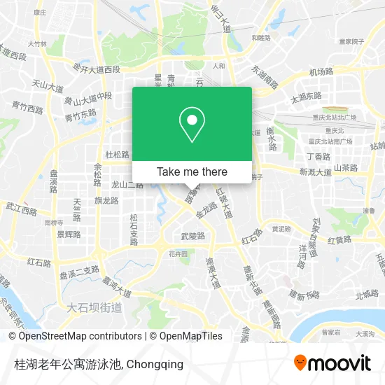 桂湖老年公寓游泳池 map