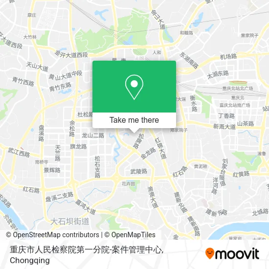重庆市人民检察院第一分院-案件管理中心 map