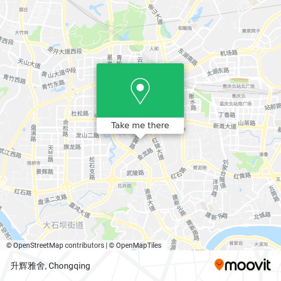 升辉雅舍 map