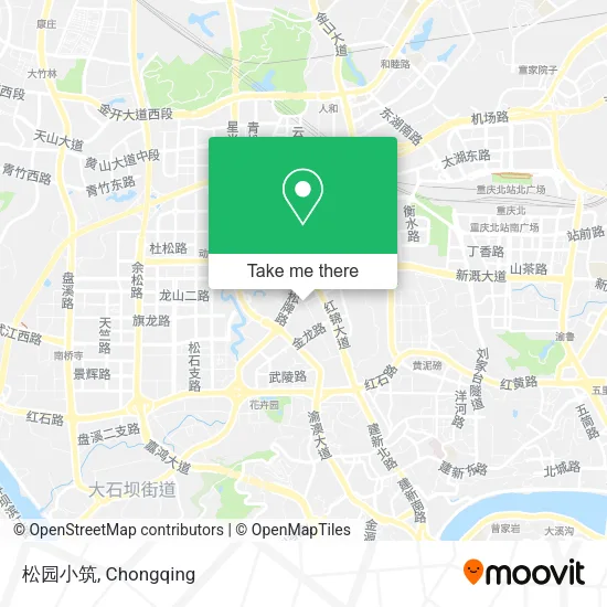 松园小筑 map