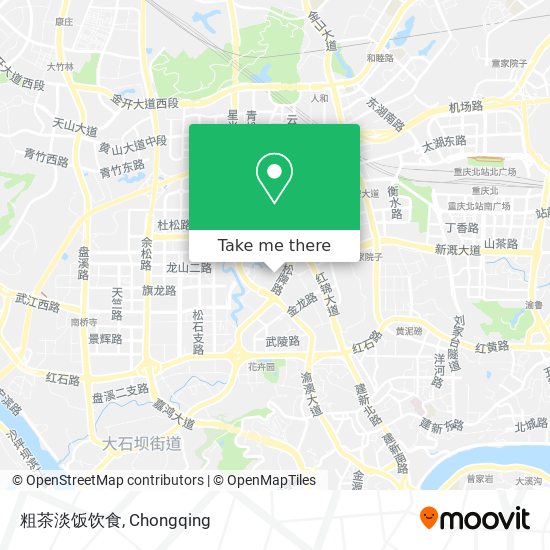粗茶淡饭饮食 map