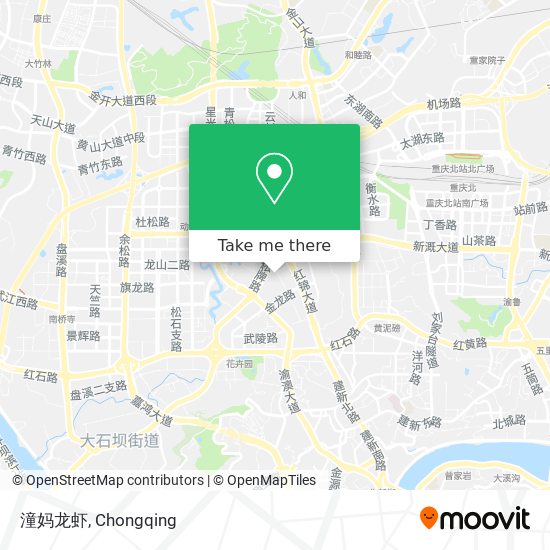 潼妈龙虾 map