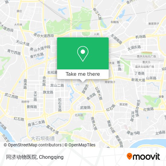 同济动物医院 map