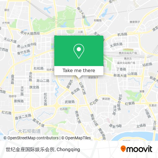 世纪金座国际娱乐会所 map