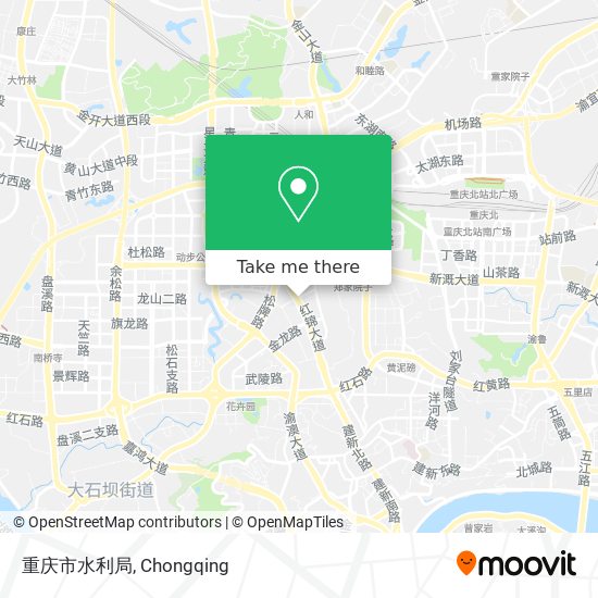 重庆市水利局 map