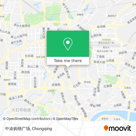 中渝购物广场 map