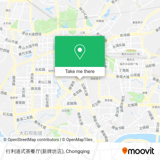 行利港式茶餐厅(新牌坊店) map