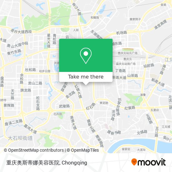 重庆奥斯蒂娜美容医院 map