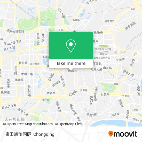 康田凯旋国际 map