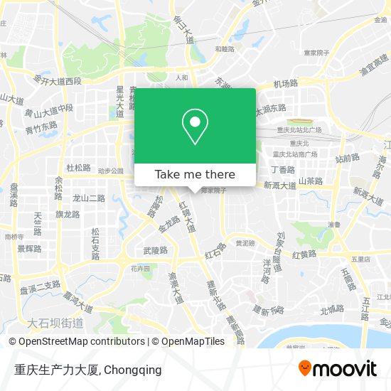 重庆生产力大厦 map