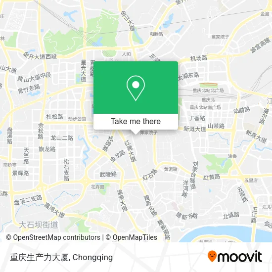 重庆生产力大厦 map