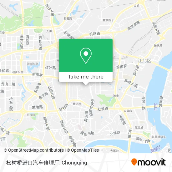 松树桥进口汽车修理厂 map