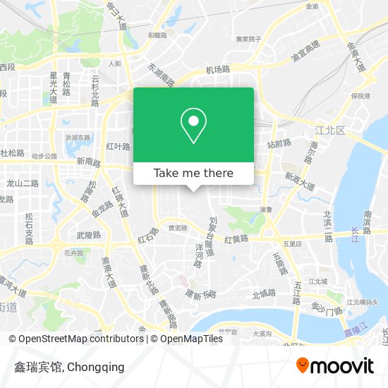 鑫瑞宾馆 map
