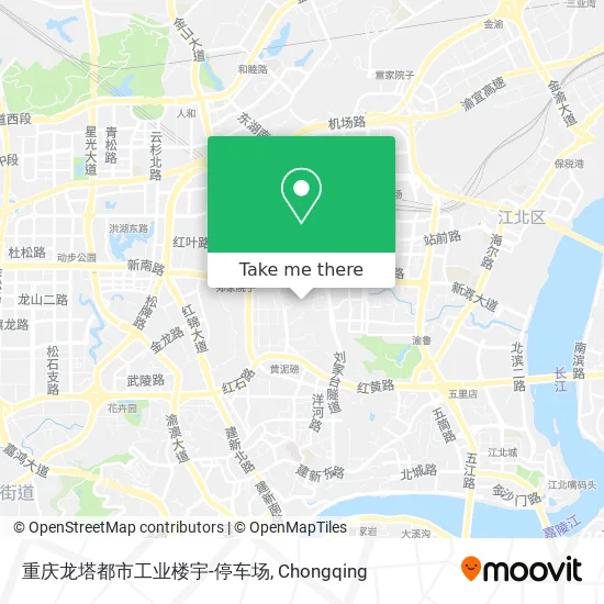 重庆龙塔都市工业楼宇-停车场 map