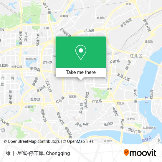 维丰·星寓-停车库 map