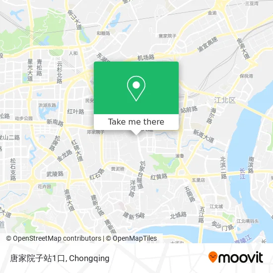唐家院子站1口 map