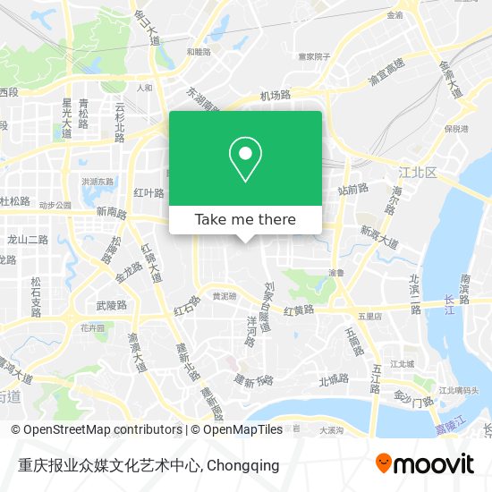 重庆报业众媒文化艺术中心 map