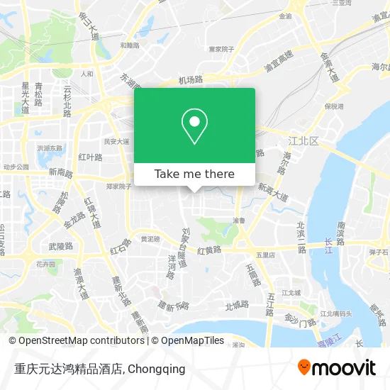 重庆元达鸿精品酒店 map