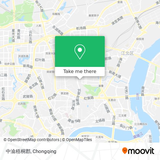 中渝梧桐郡 map