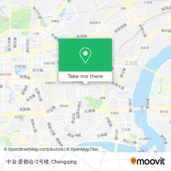 中渝·爱都会-2号楼 map