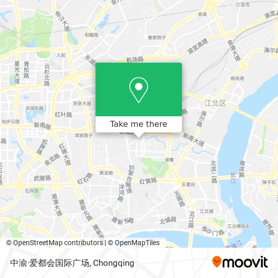 中渝·爱都会国际广场 map