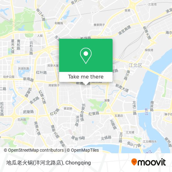 地瓜老火锅(洋河北路店) map