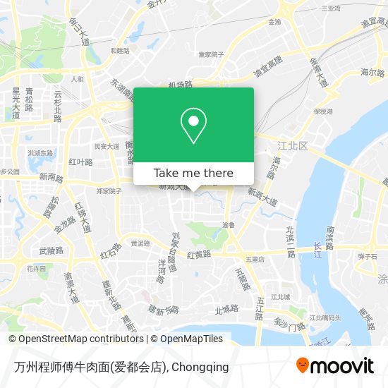 万州程师傅牛肉面(爱都会店) map