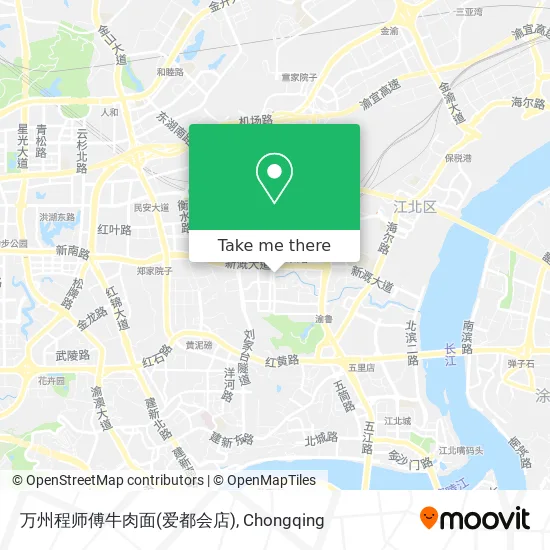 万州程师傅牛肉面(爱都会店) map