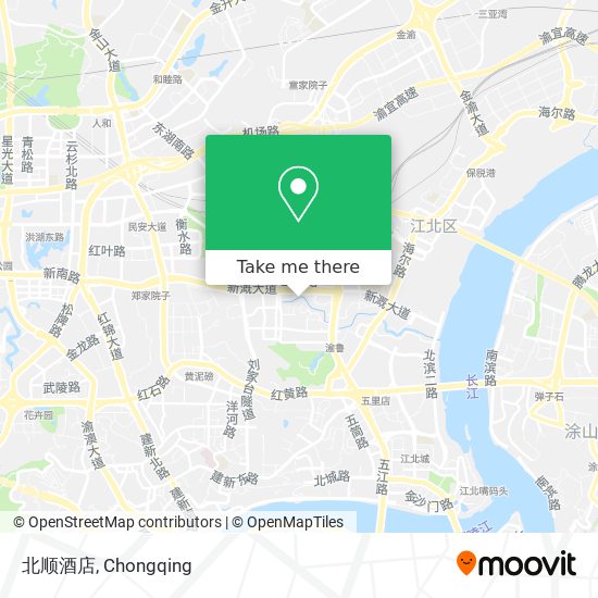 北顺酒店 map