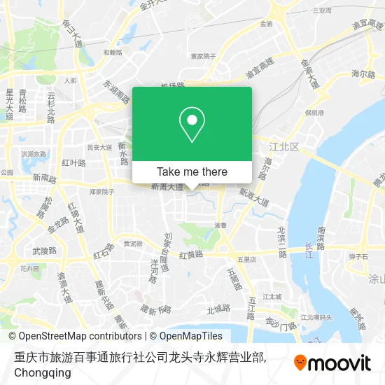 重庆市旅游百事通旅行社公司龙头寺永辉营业部 map