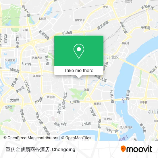 重庆金麒麟商务酒店 map