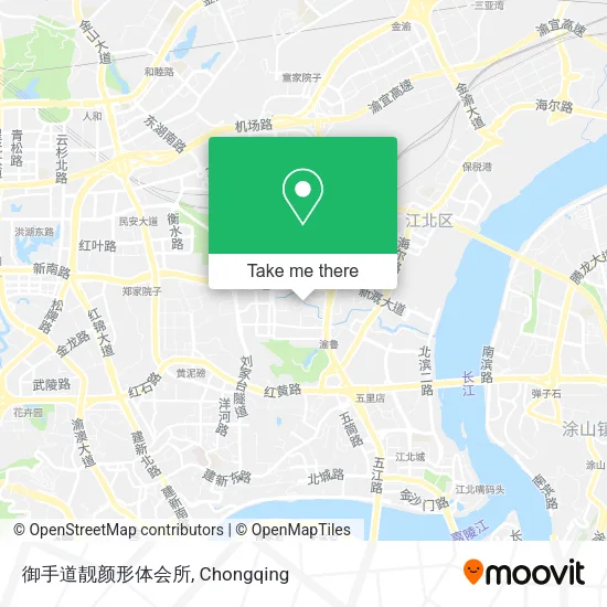 御手道靓颜形体会所 map