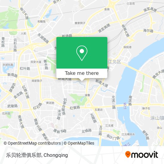 乐贝轮滑俱乐部 map