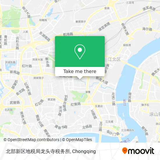 北部新区地税局龙头寺税务所 map